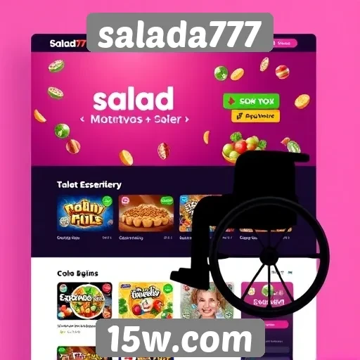 Acessibilidade e inovação no site salada777