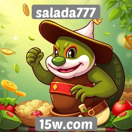 Variedade de jogos disponíveis na salada777